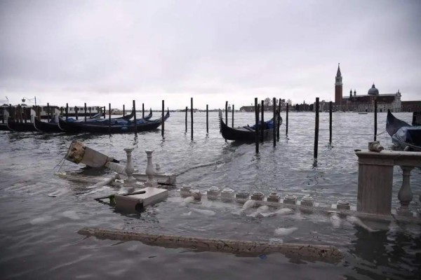 Devastación apocalíptica: Las impactantes imágenes de Venecia inundada