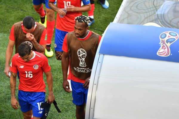 No se vio: Piden camisa a Keylor Navas y bronca entre jugadores de Costa Rica y Serbia