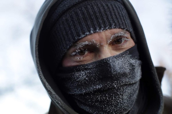 Las impresionantes imágenes que deja el vórtice polar que azota a Estados Unidos