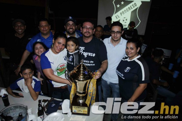 FOTOS: Honduras Progreso festejó a lo grande su primer título