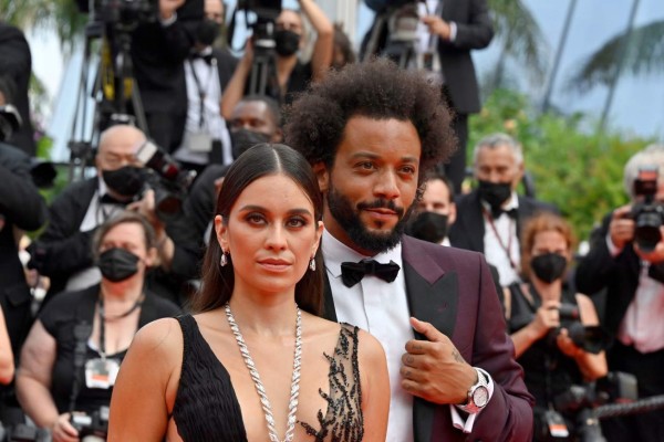 El provocativo vestido de Clarisse Alves, esposa de Marcelo en el Festival de Cannes