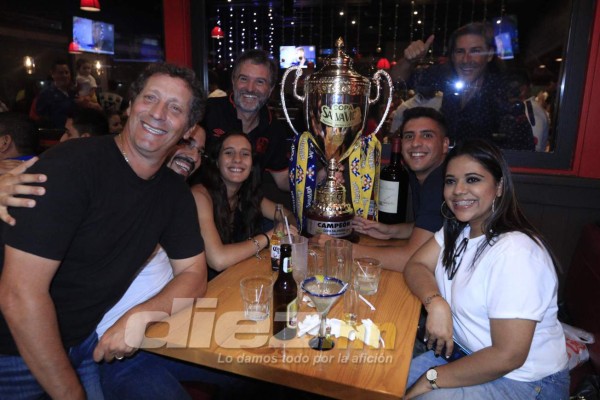 Fotos: La cena íntima de Olimpia festejando el título 31 del fútbol hondureño