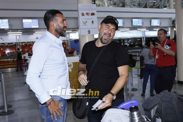 Defendiendo la camiseta de Olimpia y su reencuentro con el 'Tato' García: las imágenes de Robert Lima en Honduras