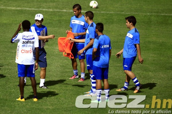 Entrenamientos de la Selección de Honduras en Comayagua