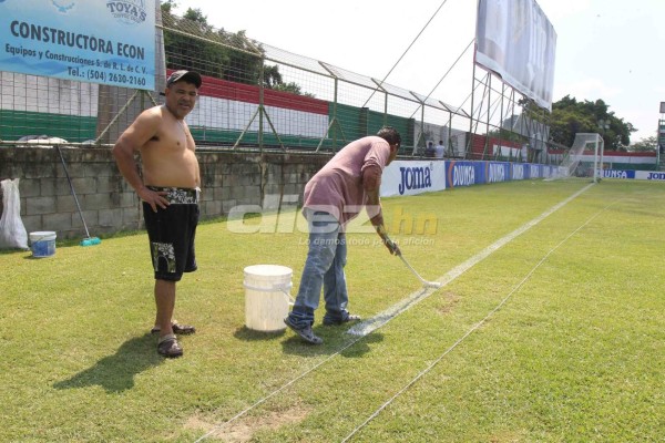 En fotos: El Yankel se viste de gala y así recibirá su primera Gran Final de Honduras
