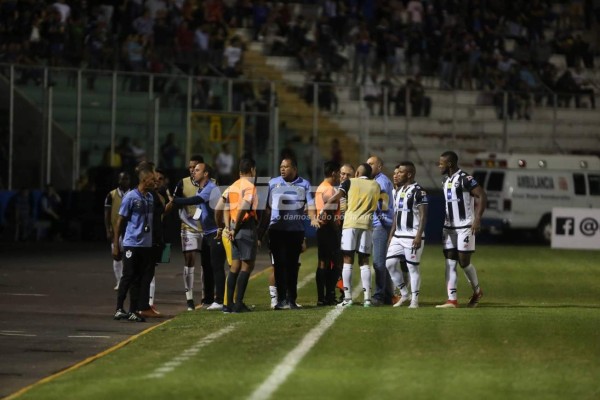 NO SE VIO EN TV: El eufórico festejo de Rubilio y el drama de Castellanos