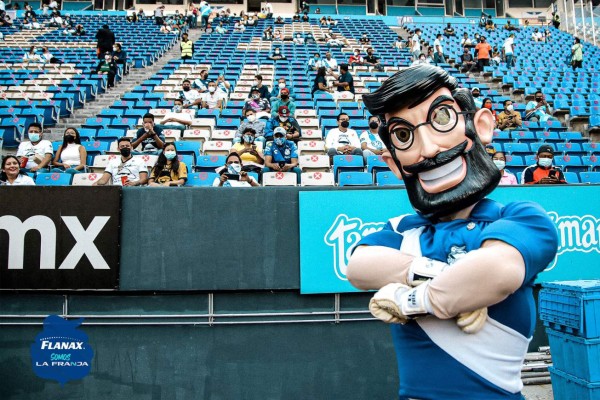 Liga MX: afición de Puebla y Pumas se pelean en las gradas; identificaron al joven que pateó a una mujer