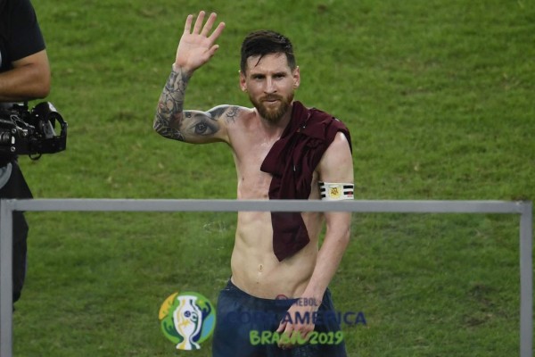 El jugador con el que Messi cambió camisa en el Argentina-Venezuela de la Copa América