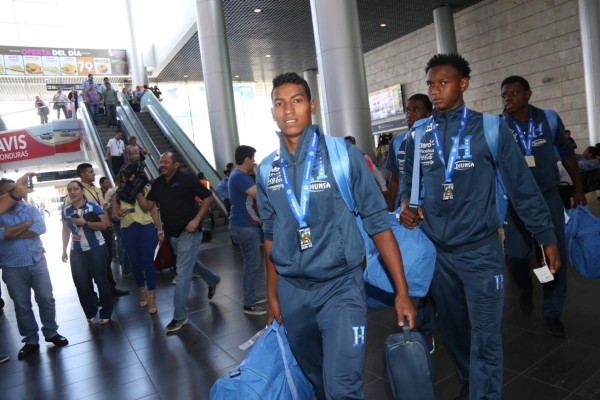 Las mejores imágenes del recibimiento de la Selección Sub-20