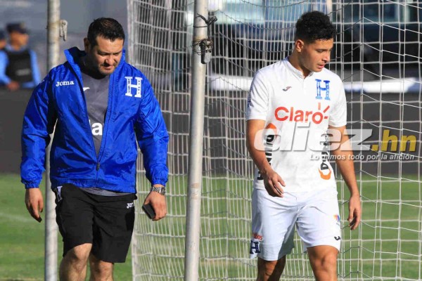 Bromas, patadas, risas y charlas previo al juego de Honduras ante Panamá
