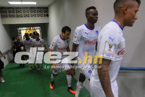 Las imágenes que no viste en televisión del Olimpia-Pachuca