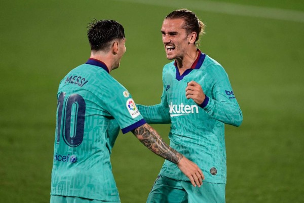 Messi vuelve a sonreír, golazo de Griezmann y Ansu Fati hace historia en el Barcelona