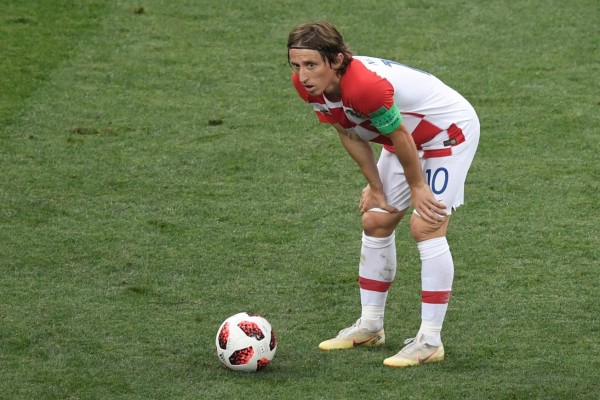 Luka Modric fue elegido como el balón de oro de Rusia 2018