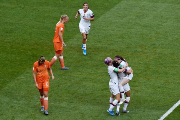 No viste en TV: Euforia de Estados Unidos, tristeza de Holanda y el desafío de Rapinoe
