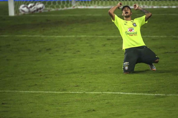 El alegre entrenamiento de Brasil antes de jugar contra Honduras