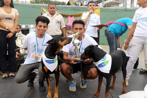 La carrera animalista fue un éxito en Tegucigalpa