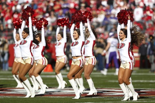 Las cheerleaders de los Chiefs y de los 49ers que van a deslumbrar en el Super Bowl