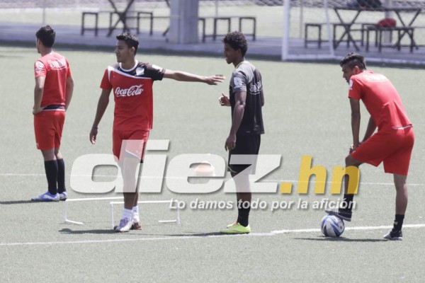 EN FOTOS: Así entrena el hijo de Carlos Pavón en Olimpia