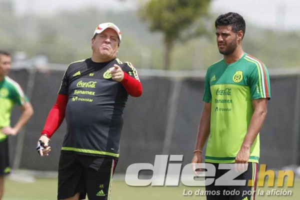 Entrenamiento de México en Houston