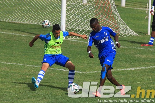 Entrenamientos de la Selección de Honduras en Comayagua