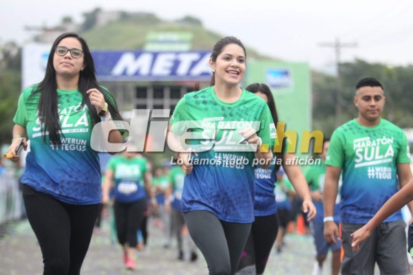 Gran fiesta: La belleza y todo el color que dejó la Sexta Maratón Sula 2017
