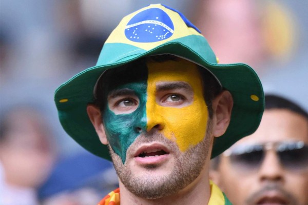 El sufrimiento de los brasileños por la paliza de Alemania