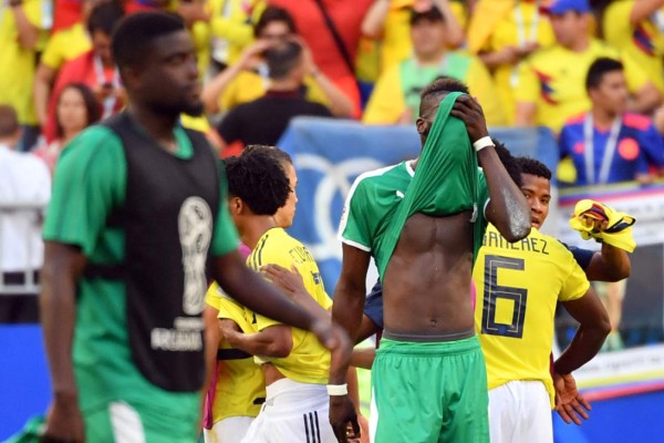 NO VISTE EN TV: ¿Y James Rodríguez? El festejo de Colombia y las lágrimas de Senegal