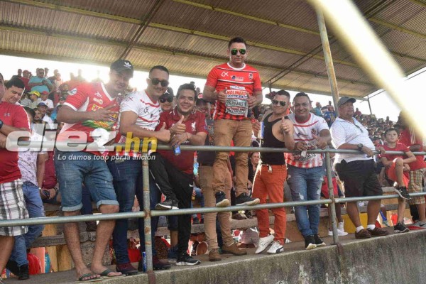 FOTOS: El júbilo y tristeza de la final de ida de la Liga de Ascenso de Honduras