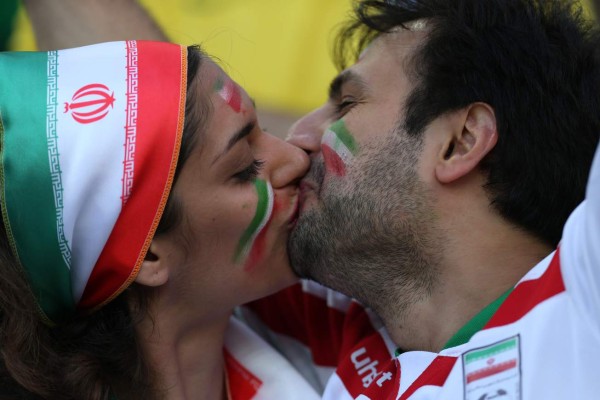 Brasil también es el mundial de los besos