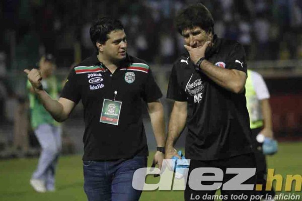 Las mejores imágenes del empate polémico entre Marathón-Olimpia