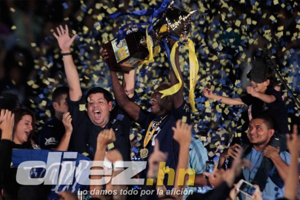 Motagua se corona campeón del fútbol hondureño