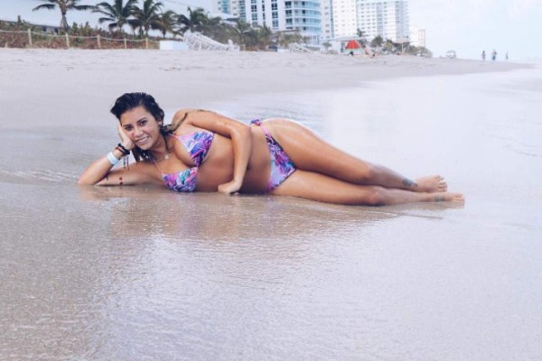 Mayra Mohamed, la bella hija del técnico del Monterrey de México