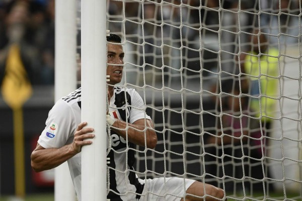 Así recibieron a Cristiano Ronaldo en su primer juego con la Juventus en el Allianz Stadium