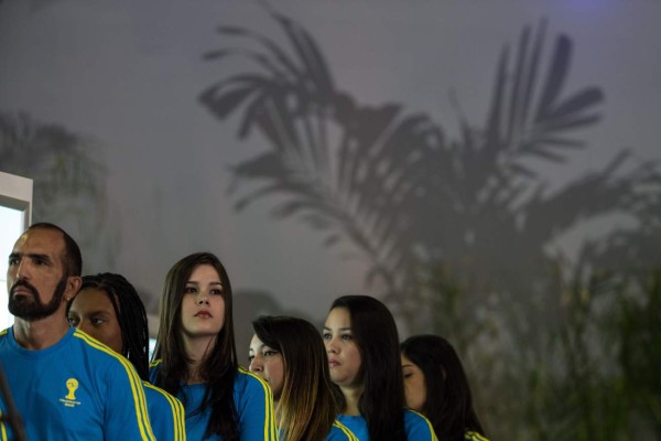 Ambiente Brasil en Inauguracion de centro de emisión internacional (IBC)