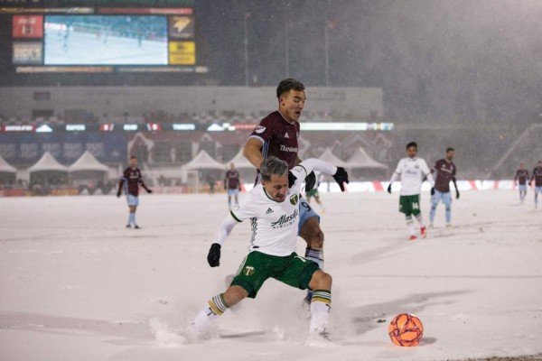 ¡A 18° bajo cero! Colorado-Portland Timbers, el partido más frío de la historia de MLS