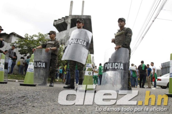 FOTOS: El bonito ambiente que se vivió en clásico Marathón-Motagua&nbsp;&nbsp;