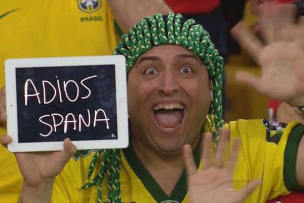 Los memes de España vs Chile.