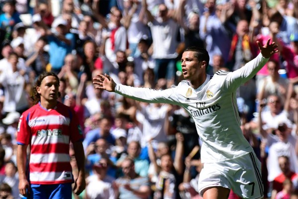 Real Madrid golea 9-1 a Granada y Cristiano Ronaldo hace historia