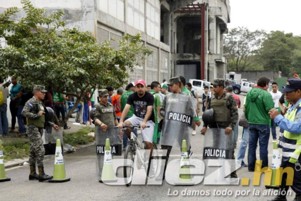 FOTOS: El bonito ambiente que se vivió en clásico Marathón-Motagua&nbsp;&nbsp;