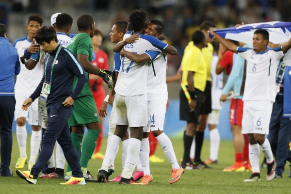 Imágenes del momento histórico para Honduras tras pasar a semifinales en Río 2016