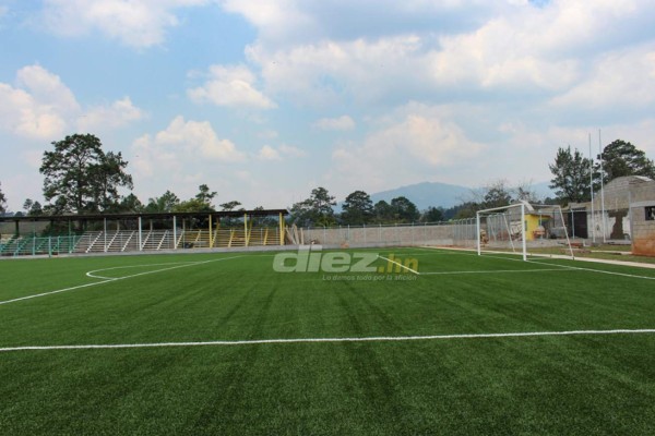 El nuevo y bonito estadio que se inaugurará en Campamento, Olancho