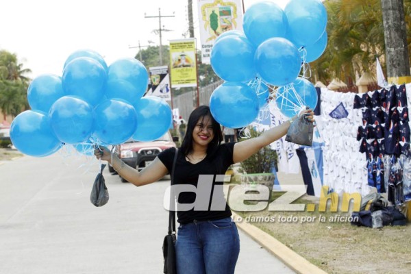 El ambientazo de la final Honduras Progreso-Motagua