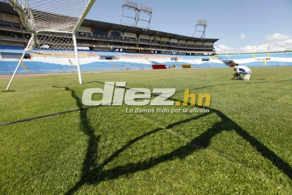Así luce el estadio Olímpico para recibir este martes a la Selección de México