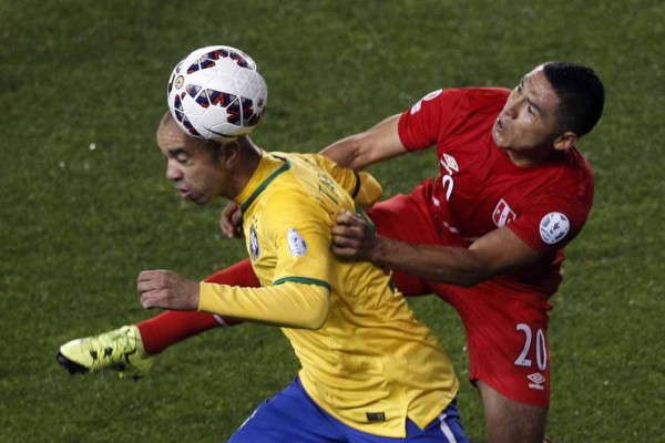 Brasil-Perú en imágenes