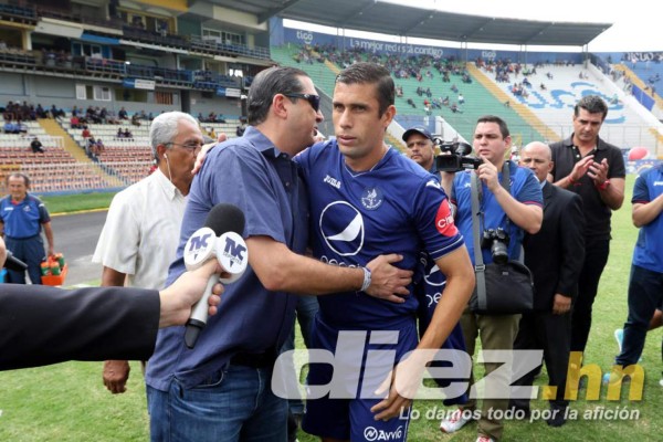 El errorazo de Motagua al homenajear a Junior Izaguirre por su juego 500