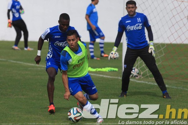 Entrenamientos de la Selección de Honduras en Comayagua