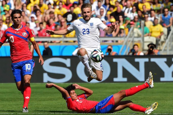 Una sorprendente Costa Rica despide a Inglaterra del mundial Brasil 2014.