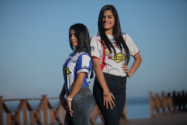 Conocé a Iris y Jacssiel, las bellas chicas que calientan el clásico ceibeño
