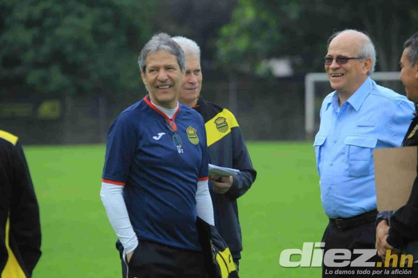 EN FOTOS: Así fue el primer entreno de Carlos Restrepo al mando del Real España