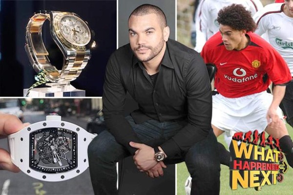 Pasó a ser millonario vendiendo relojes tras jugar con Cristiano Ronaldo y retirarse a los 24 años&nbsp;&nbsp;